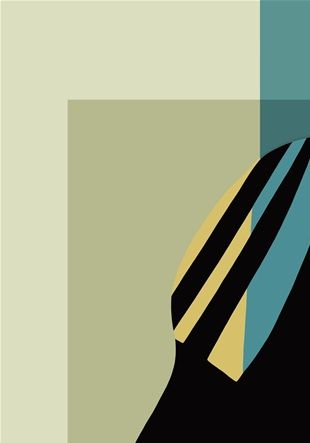 ‘Walk the Line’ kunstprint i 50 x 70 og 70 x 100 cm.
