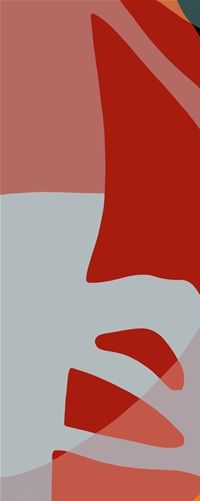 ‘Flammen’ print i 50 x 125 cm.