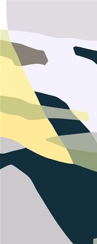 ‘Nordic movement’  print i 50 x 125 cm.